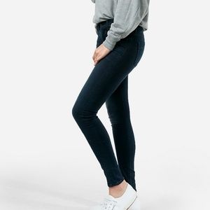 Express Dark denim legging 4 petite